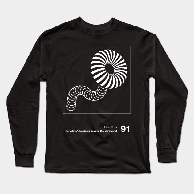 The Orb's Adventures Beyond the Ultraworld / Minimal Graphic Artwork Long Sleeve T-Shirt by saudade